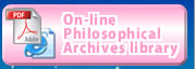 �p��FPDE on-line philosophical archives library