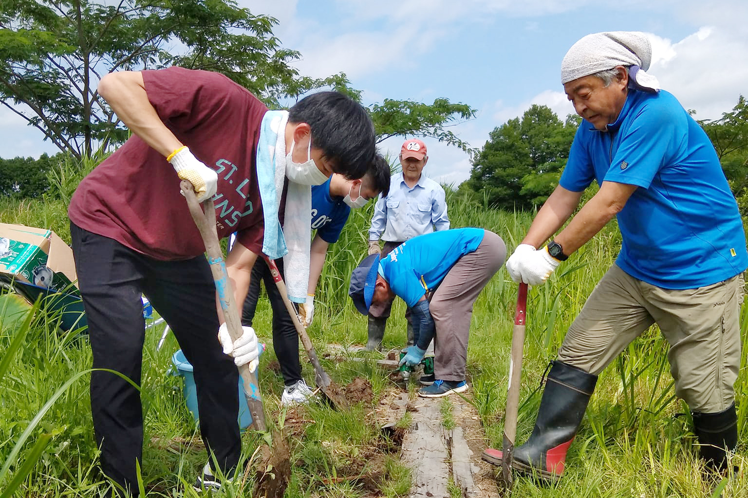 【学生レポート】福島潟でのボランティア活動に参加してきました