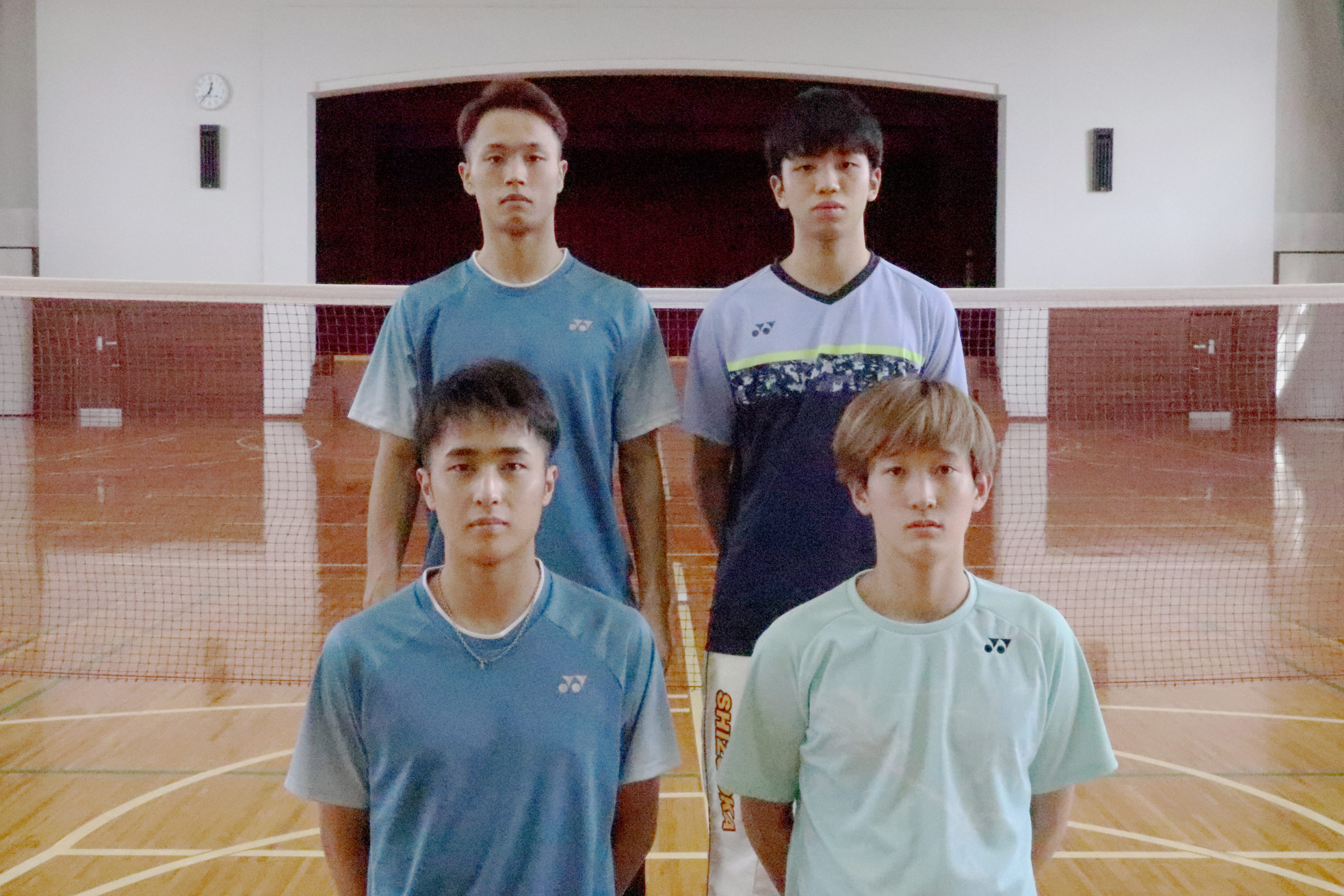 上段左から武藤さん、平岡さん、下段左から菊池さん、仁科さん