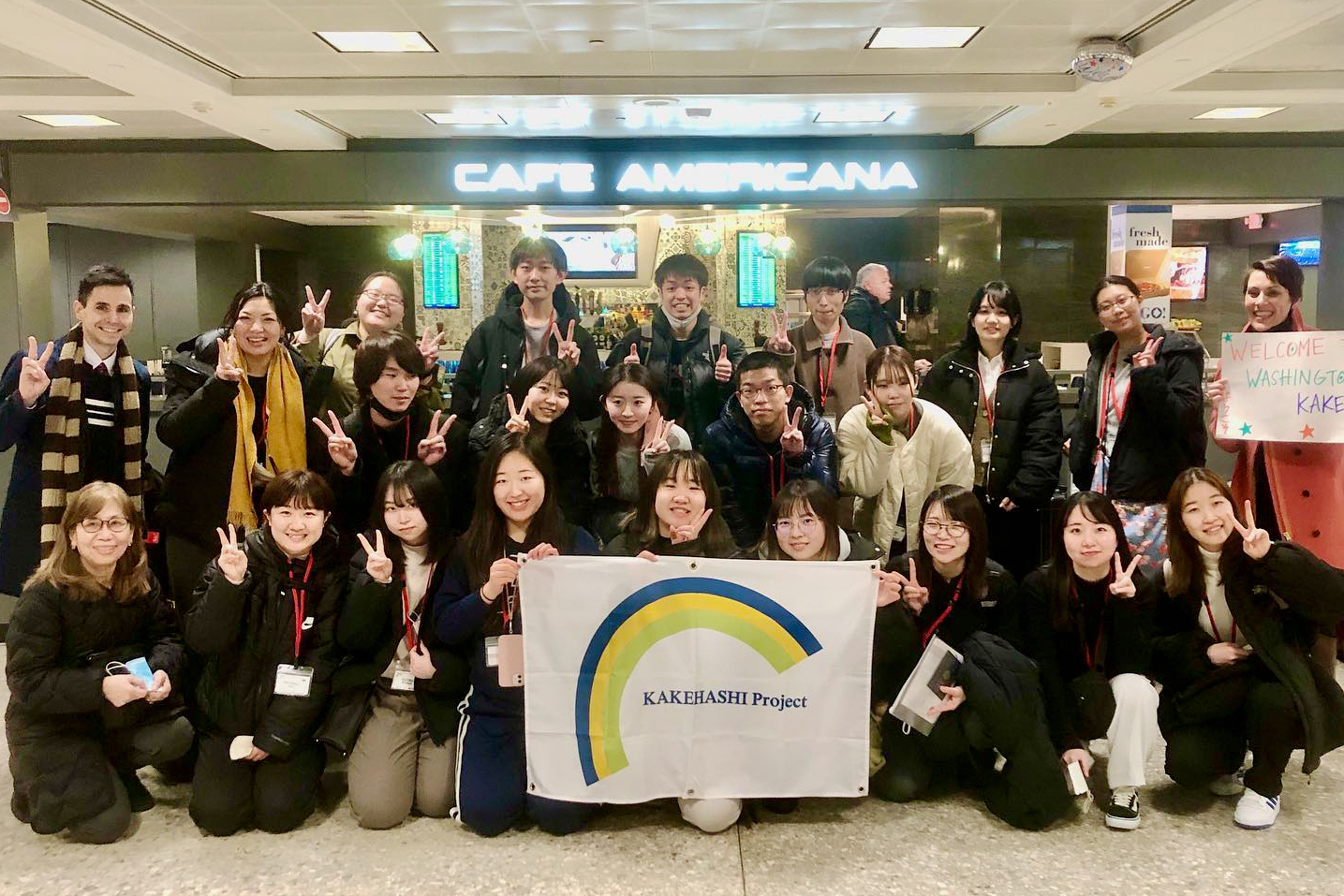 19人の学生たちがワシントンD.C.のハワード大学に派遣されました