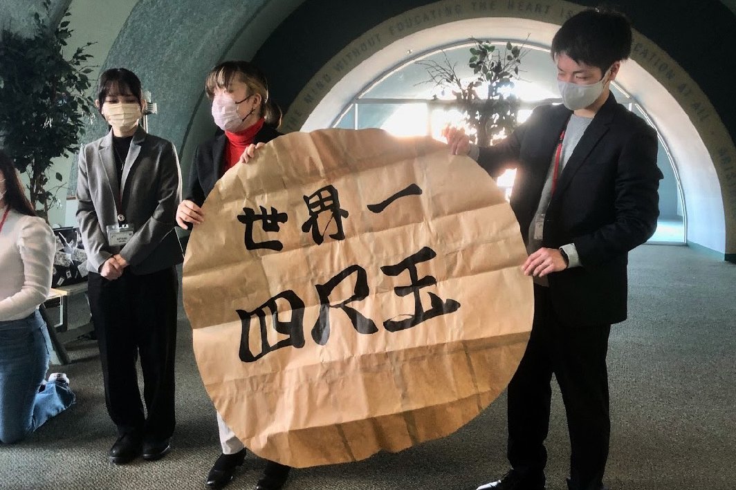 中越チームとして、長岡花火を紹介しました