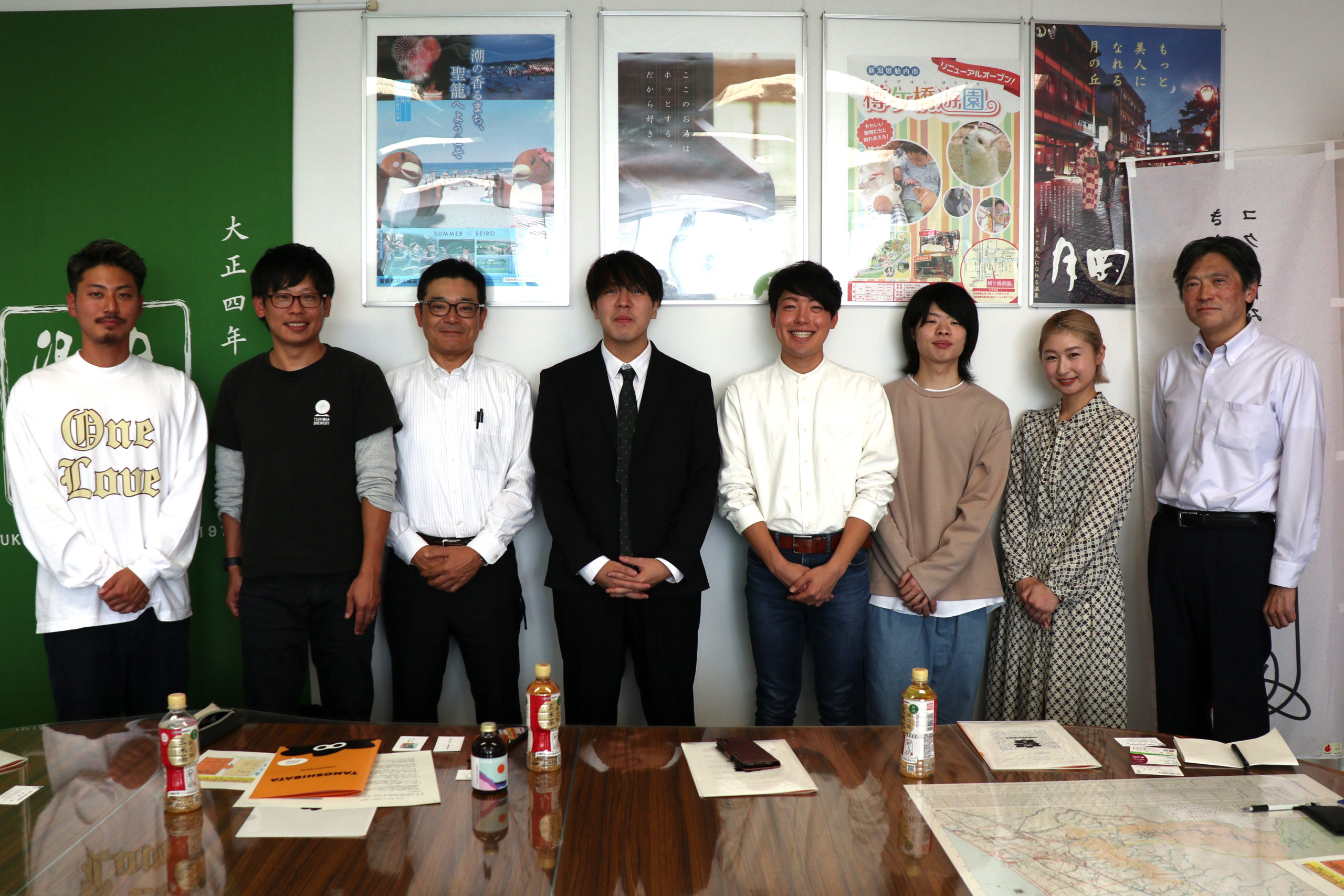 敬和学園大学の学生が、新発田地域振興局長との座談会に参加しました