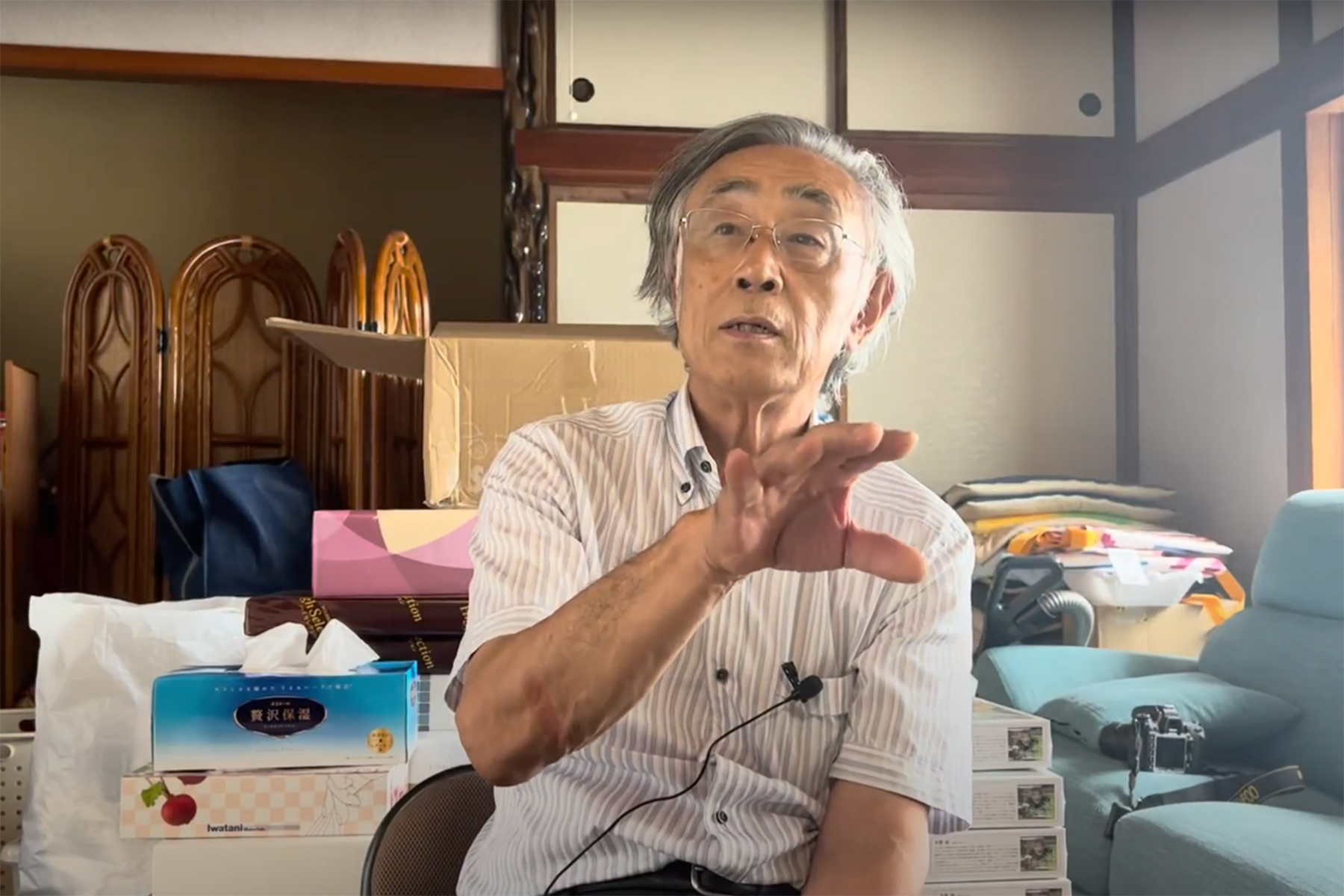 取材にご協力いただいた土田雅穂さん（フードバンクしばた副代表）