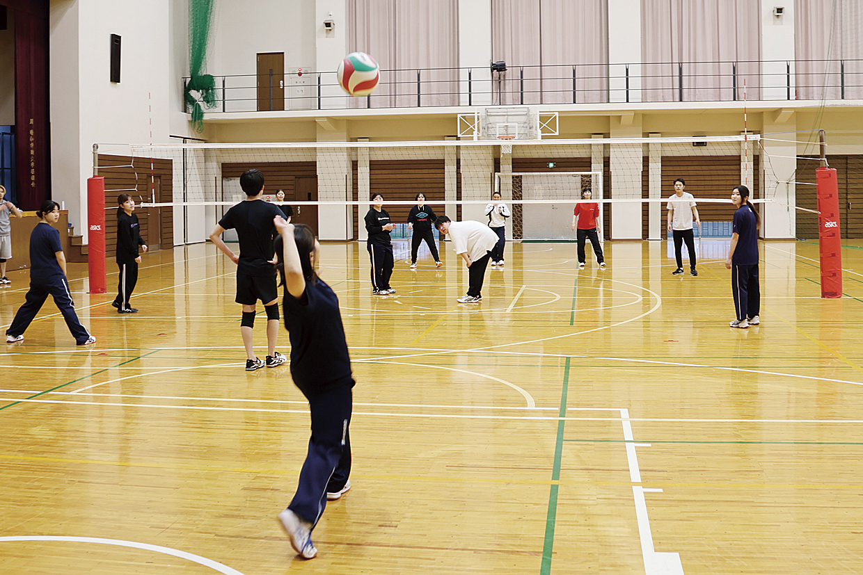 バレーボール部