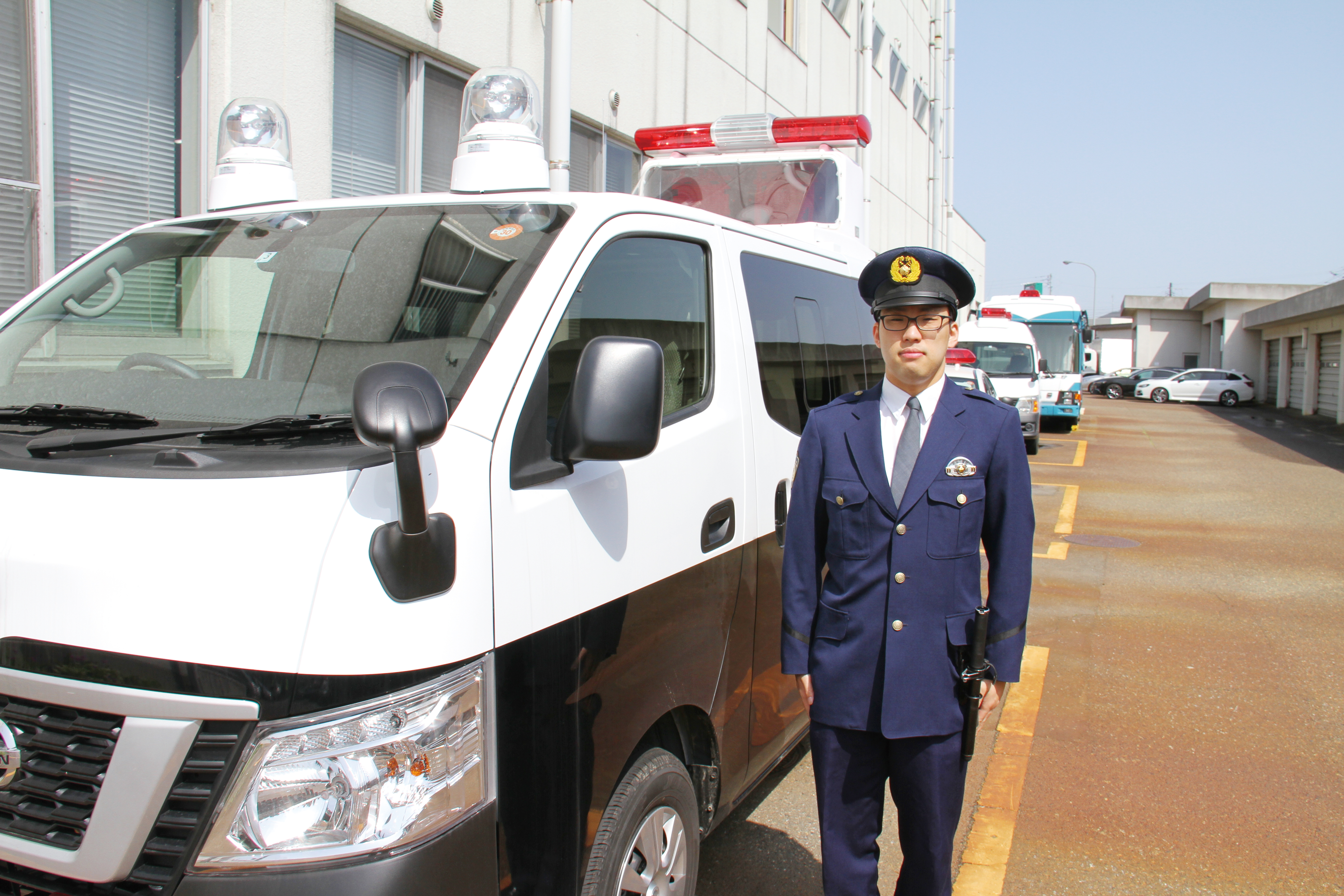 地域を守ることにやりがいを感じます