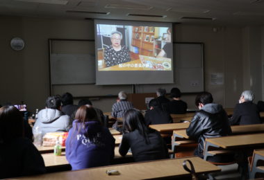 「学生制作映像上映会」を開催しました