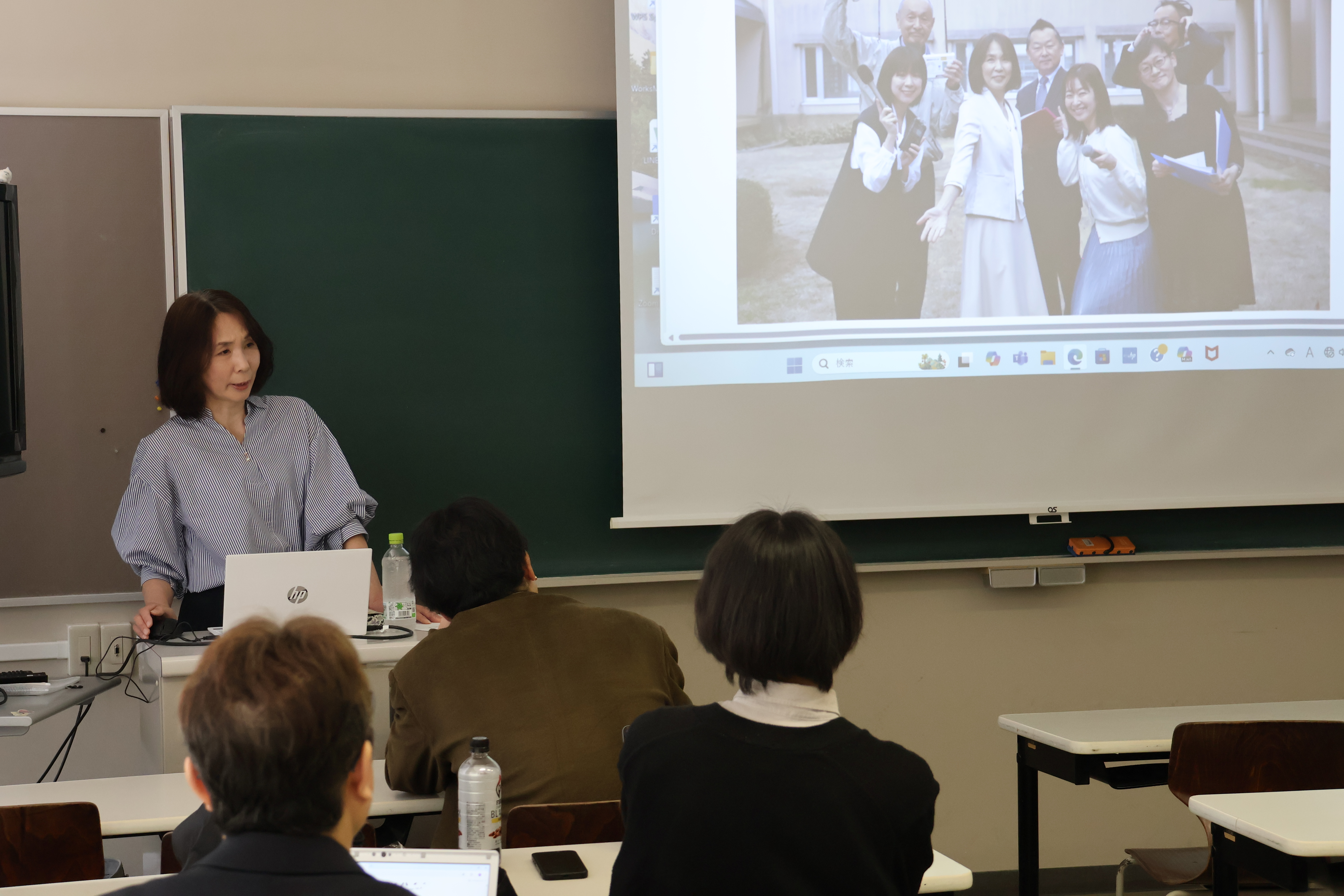 エフエムしばた西村純子代表取締役講義