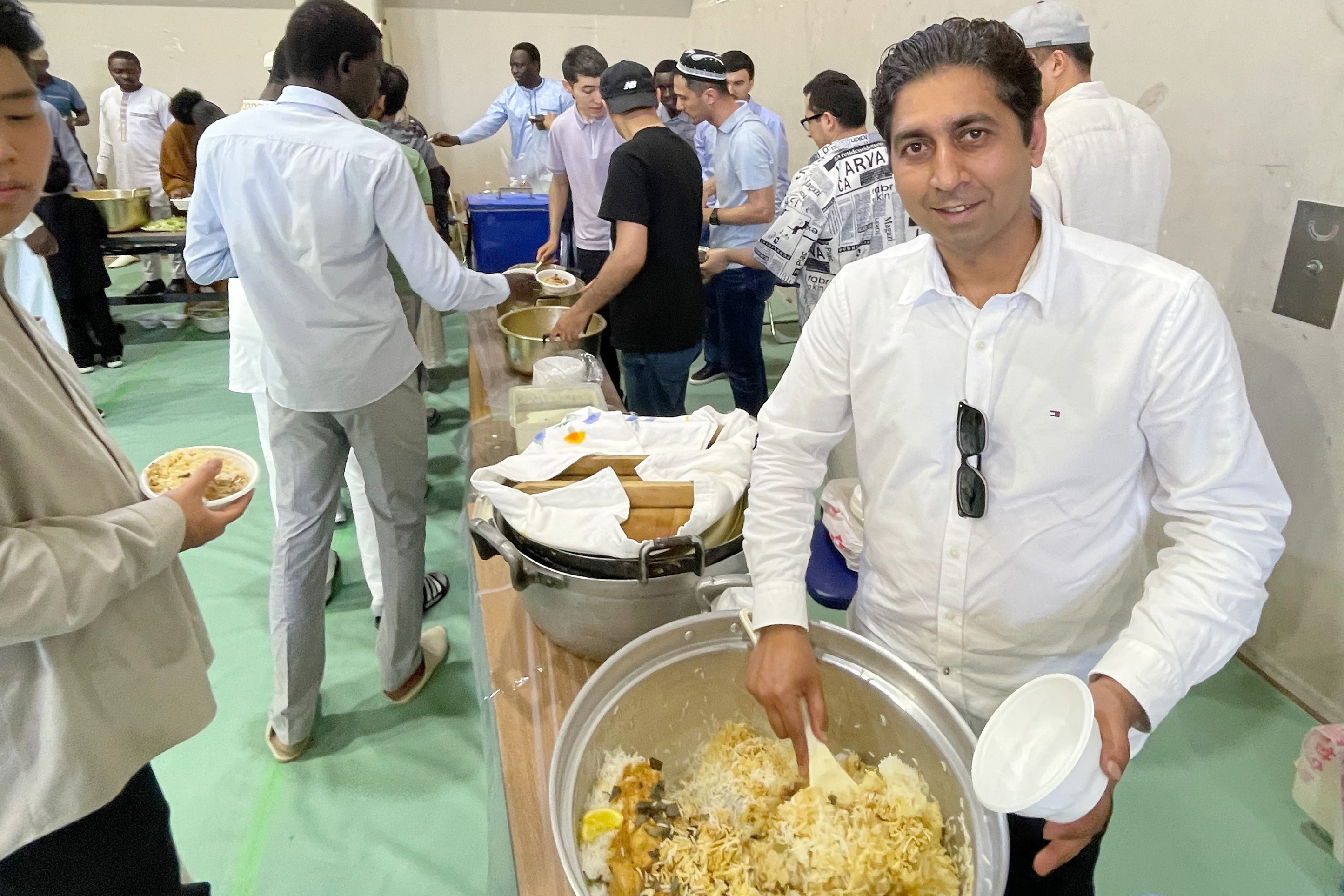 おいしいビリヤニをいただきました