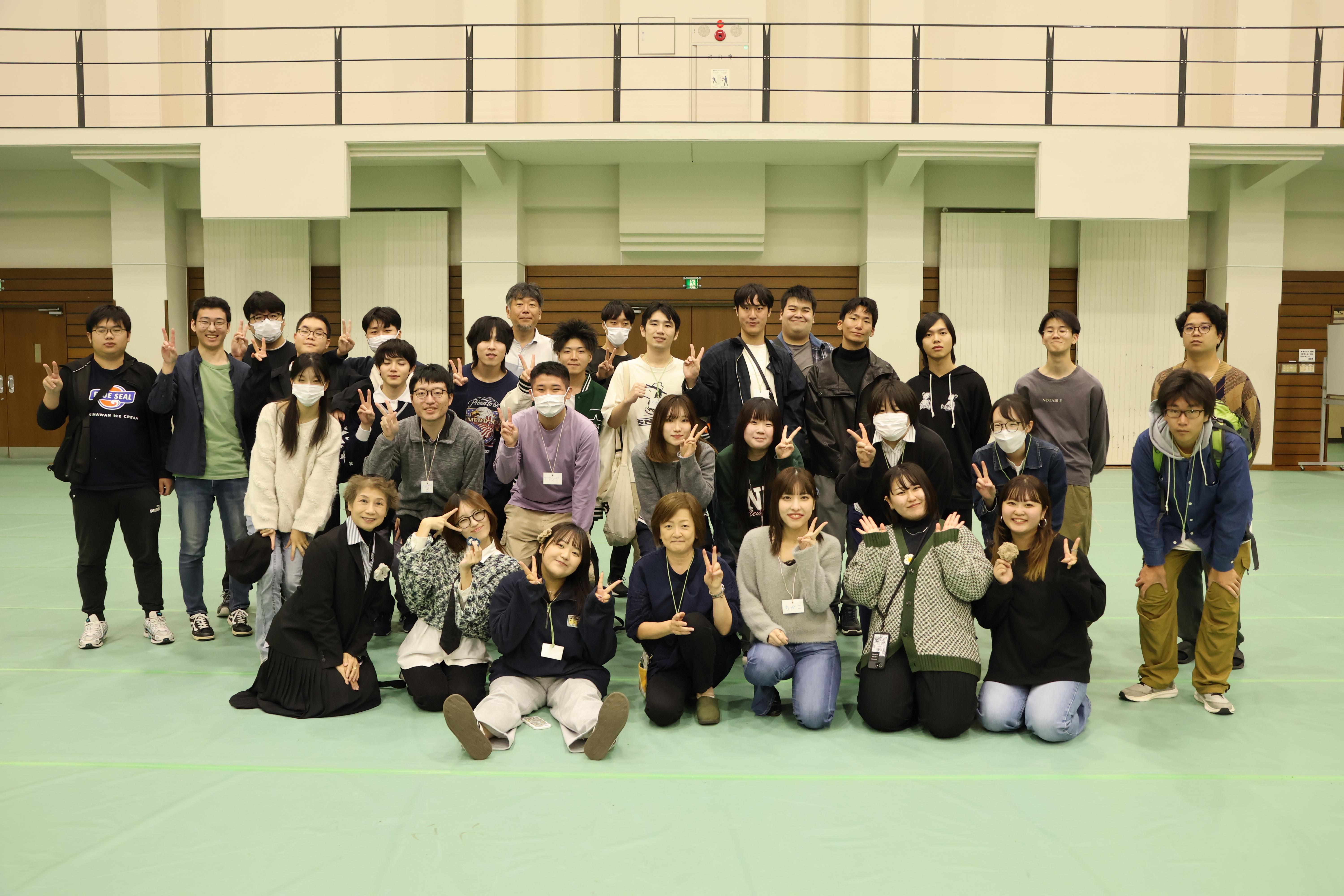 学生スタッフ全員、力を出し切りました