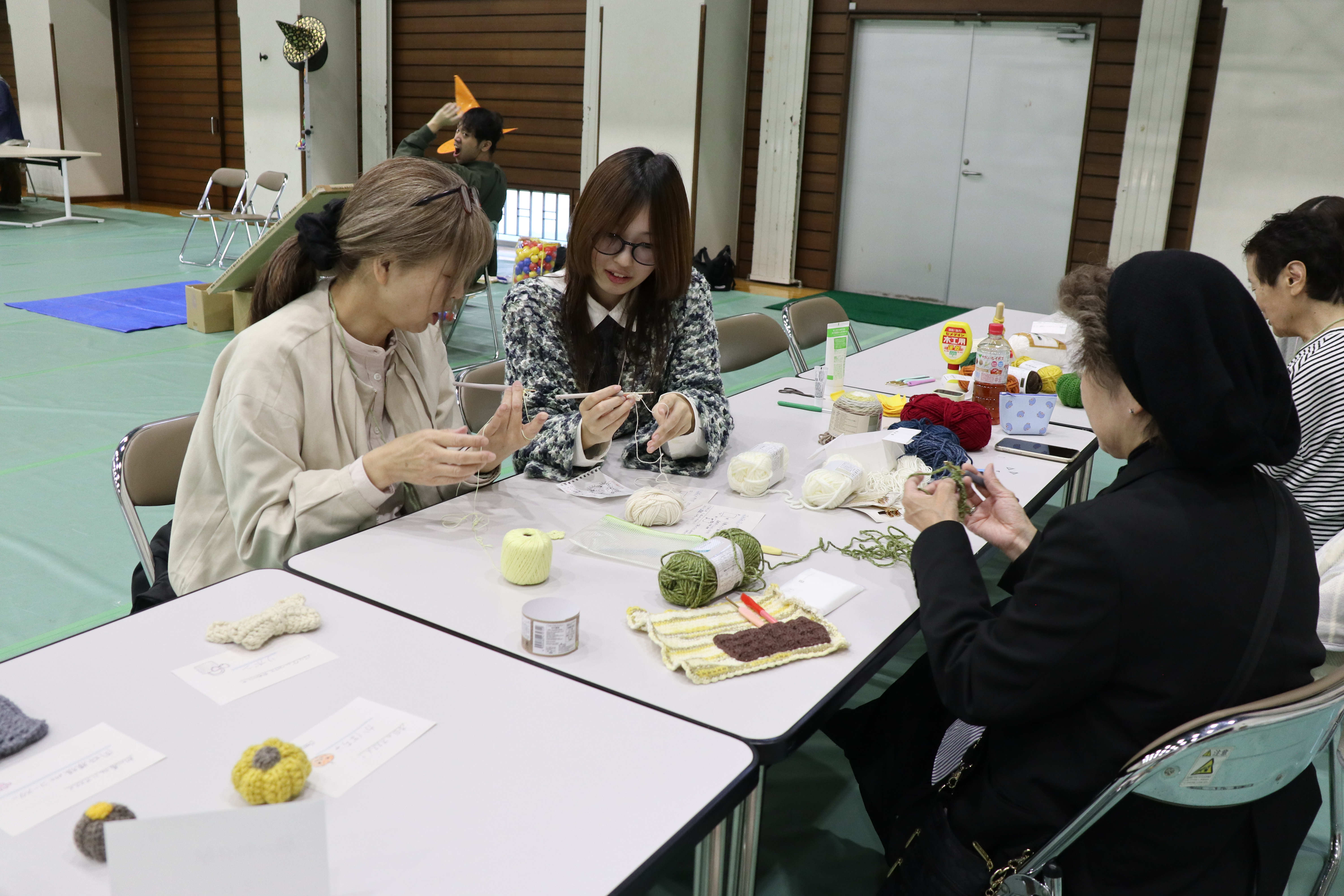 手芸体験コーナー