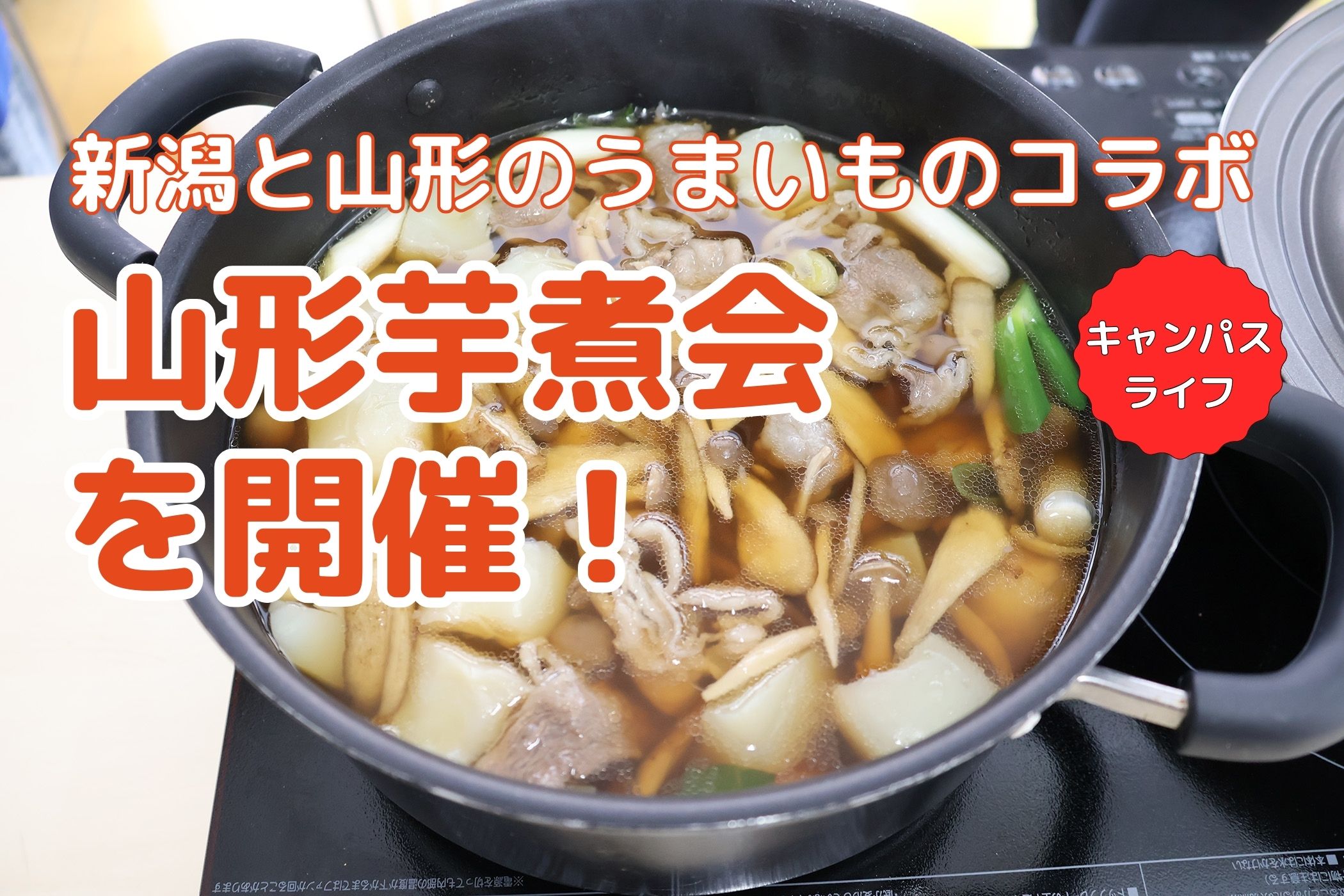 山形芋煮会を開催しました