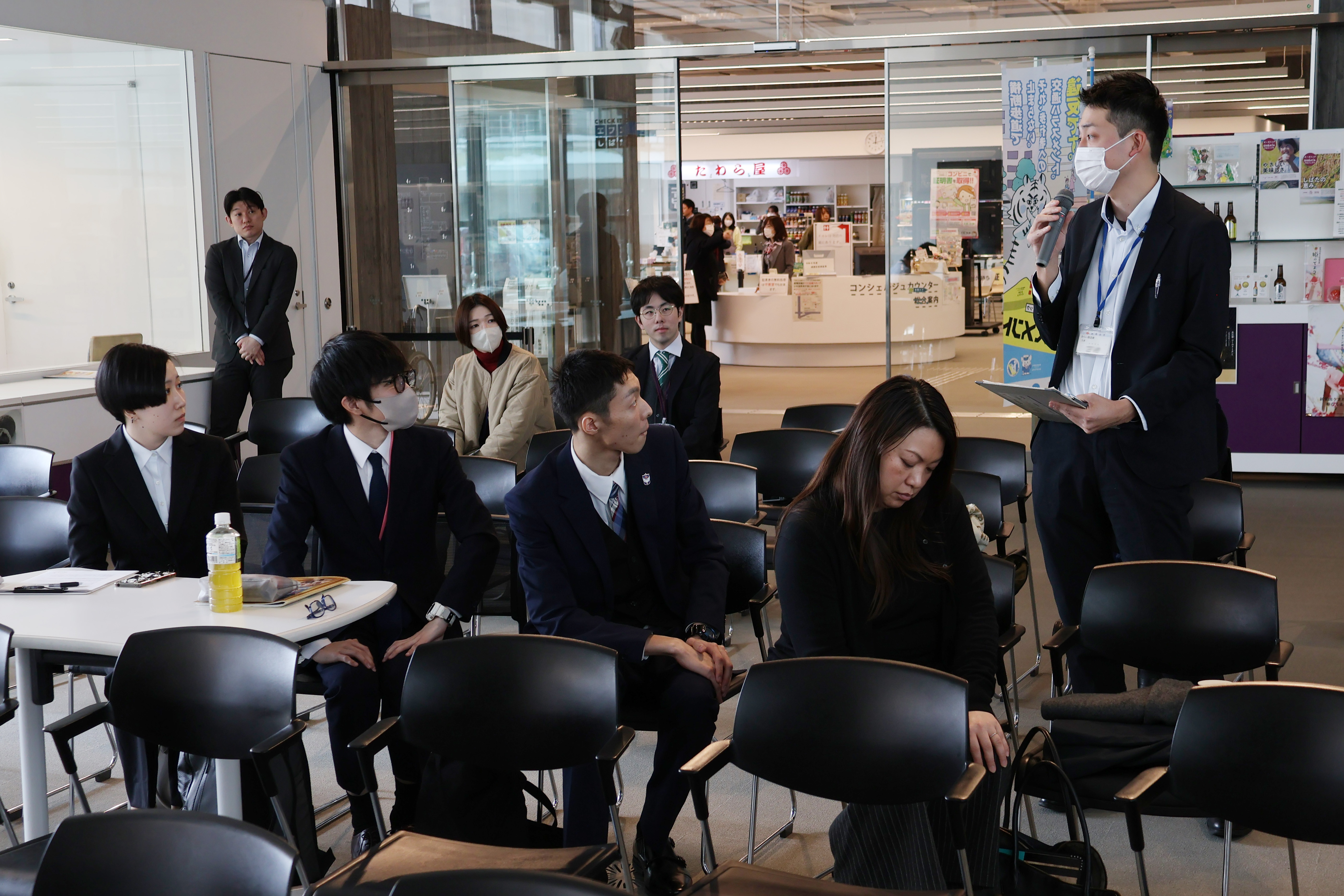 みらい創造課の方より、温かいメッセージと次のステップに向けたアドバイスをいただきました