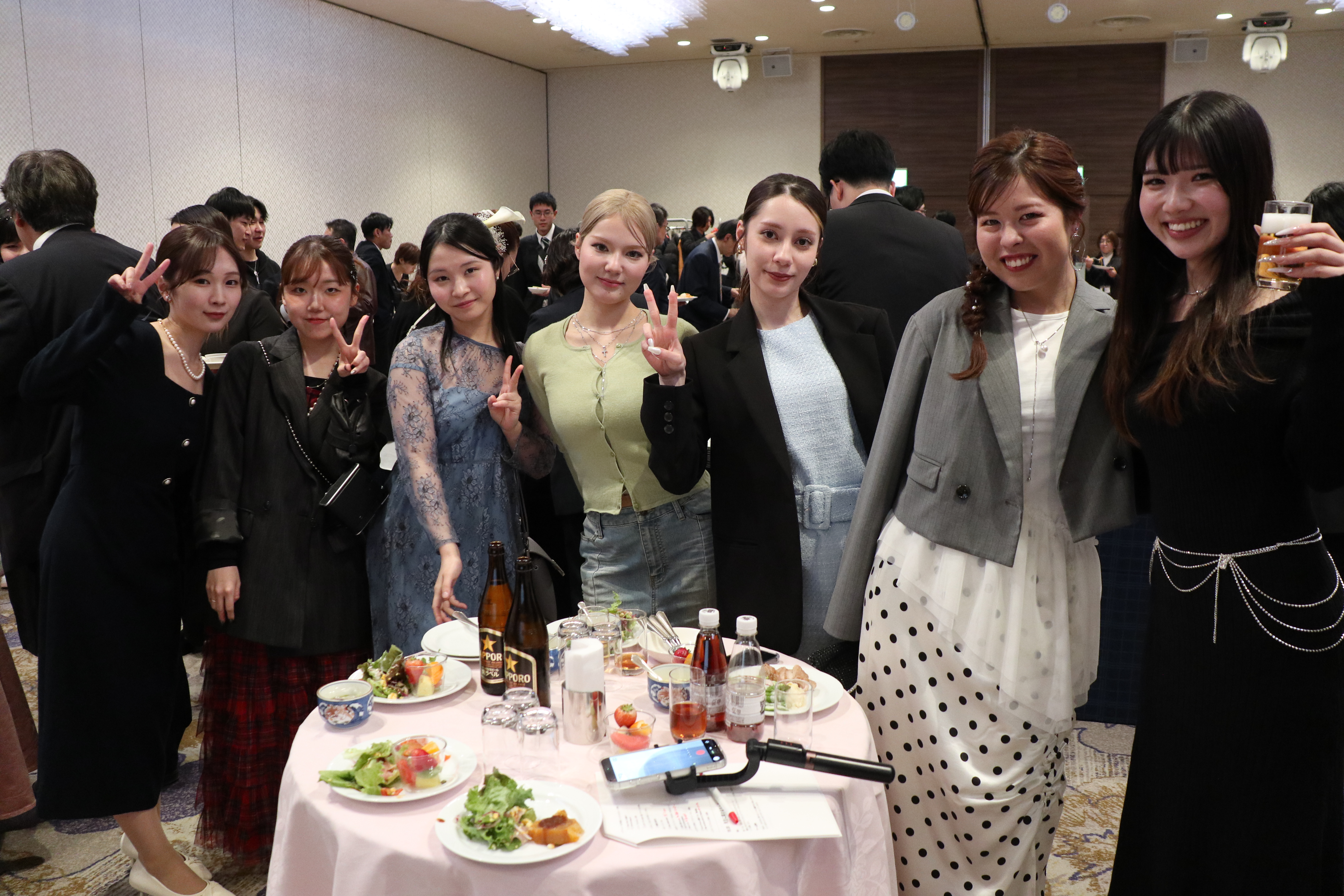 4年間過ごした仲間たちと