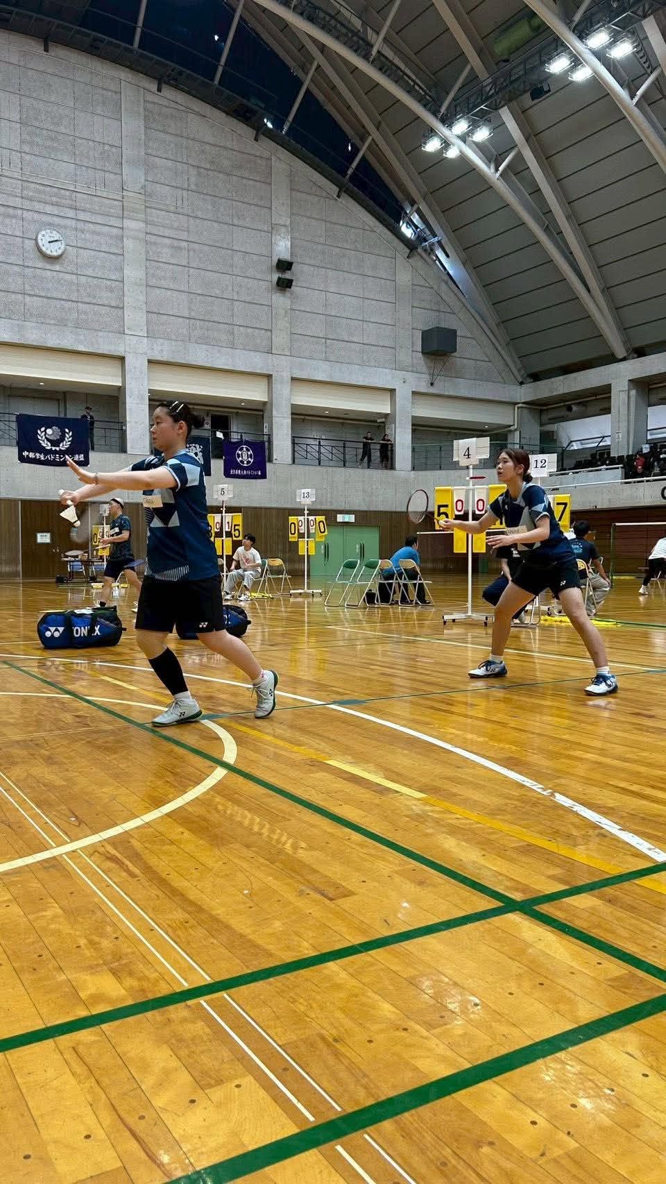 中部大会個人戦24日の結果