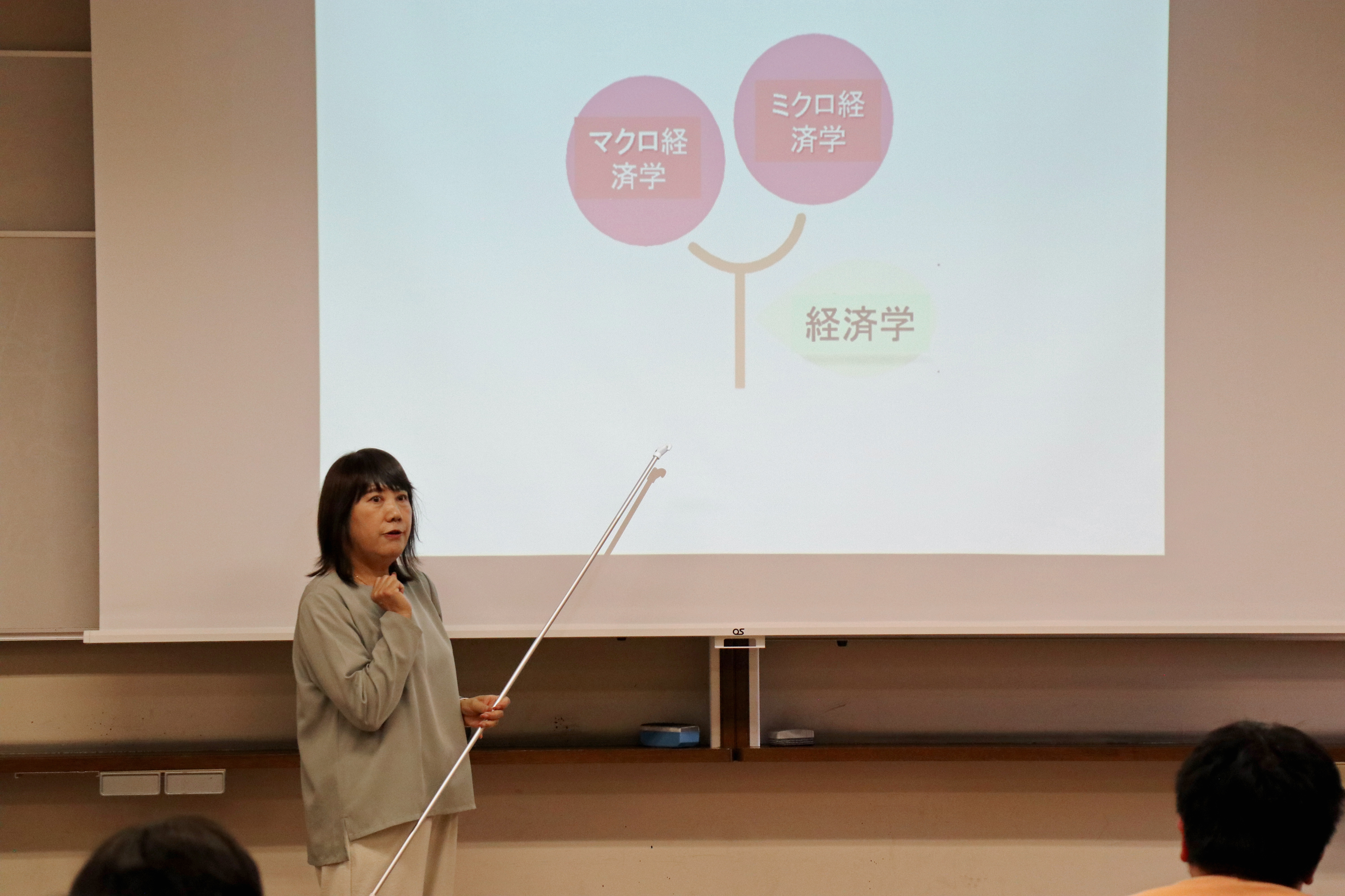 <国際社会コース>房文慧 教授「経済学」