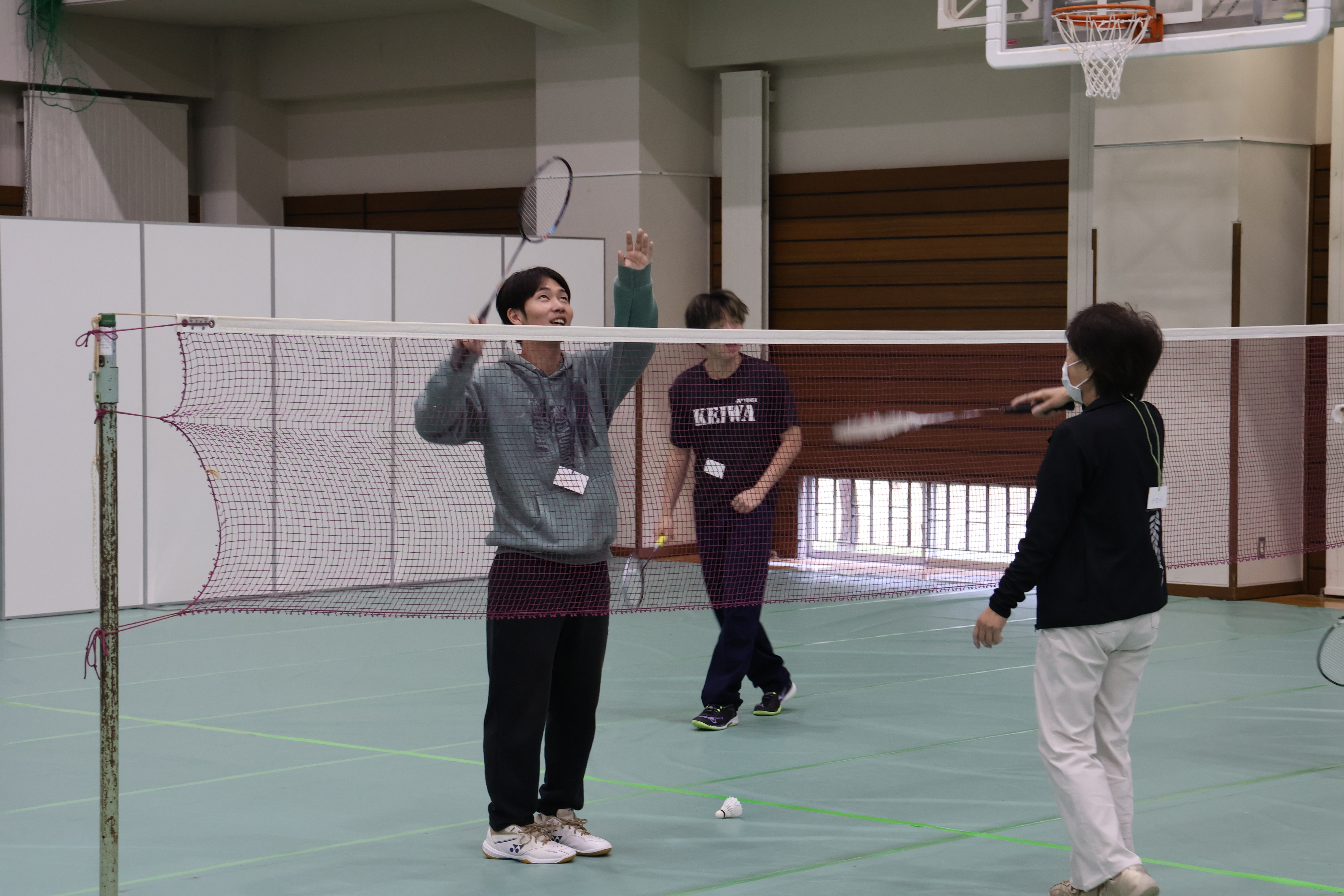 学生たちによるマンツーマン指導