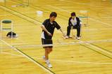 新潟日報杯バドミントン 藤原達矢が優勝！